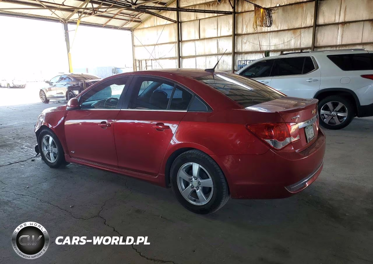 2011 Chevrolet Cruze Lt VIN:1G1PF5S99B7237725 - 2