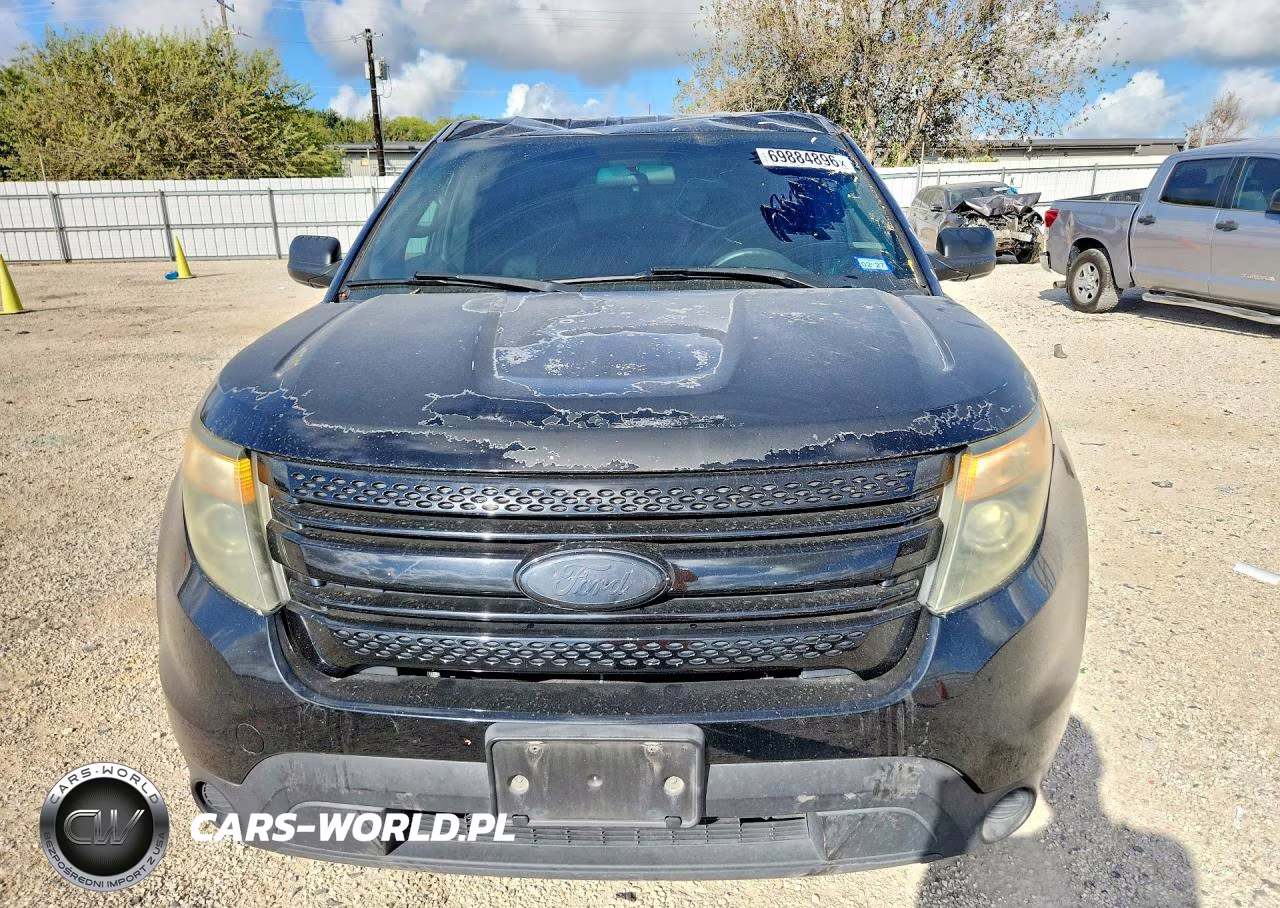 2013 Ford Explorer Police Interceptor VIN:1FM5K8AR1DGC63148 - 5