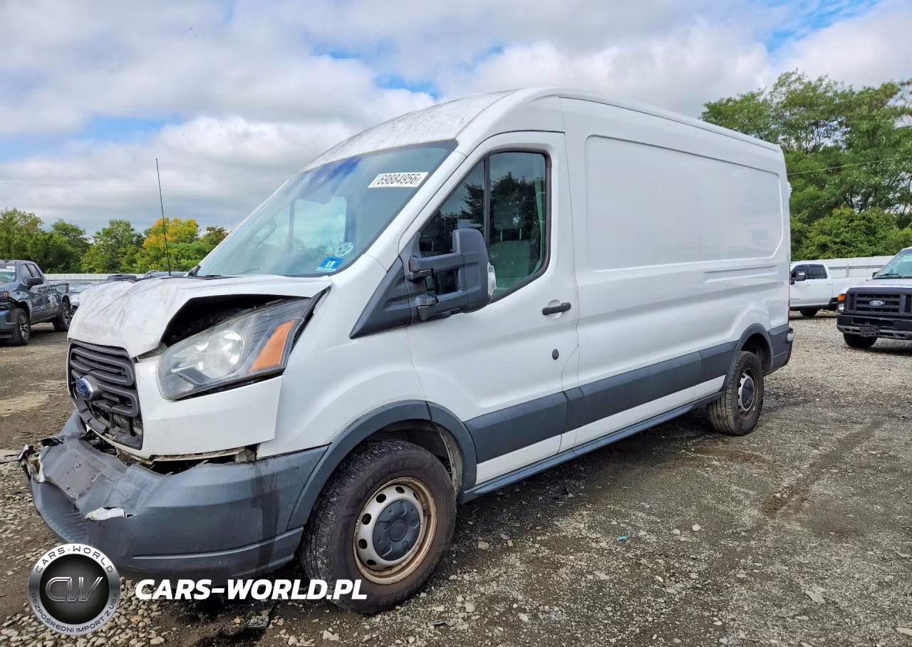 2015 Ford Transit T-250 Srw Medium Roof Delivery Van VIN:1FTNR2CM8FKA04199 - 1