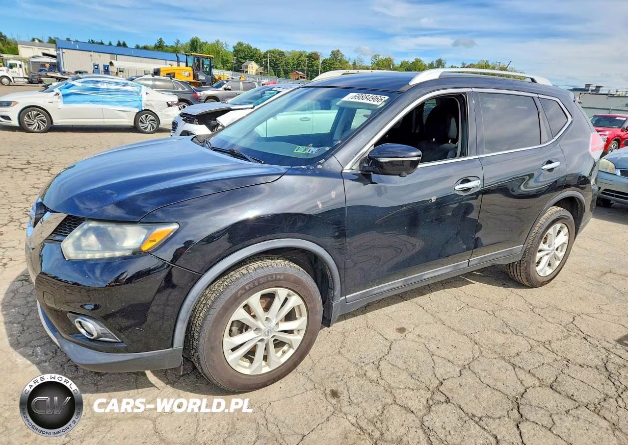 2015 Nissan Rogue Sv VIN:5N1AT2MV0FC855412 - 1