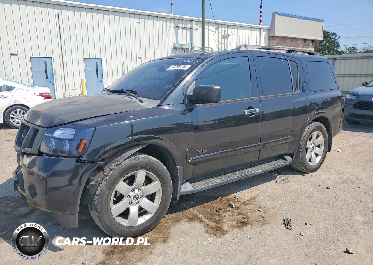 2008 Nissan Armada Se VIN:5N1AA08CX8N623202 - 1