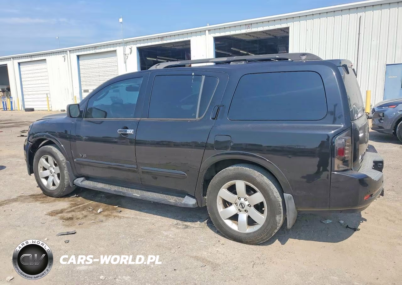 2008 Nissan Armada Se VIN:5N1AA08CX8N623202 - 2