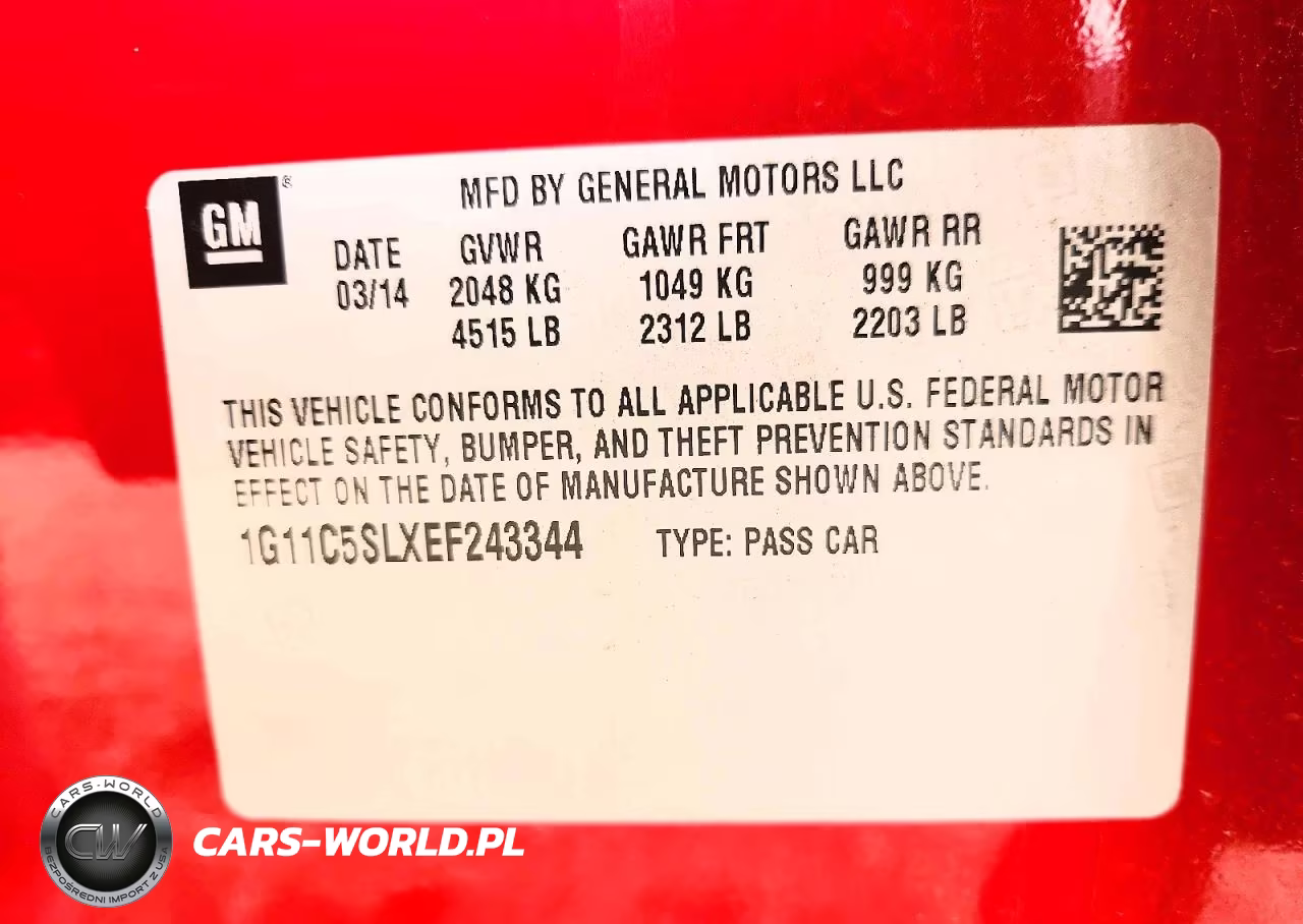 2014 Chevrolet Malibu 1Lt VIN:1G11C5SLXEF243344 - 13