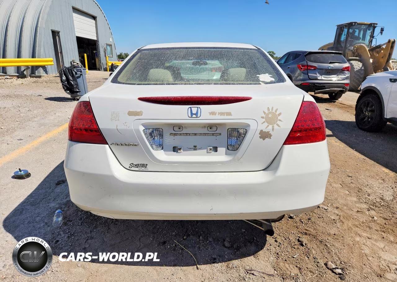 2007 Honda Accord Se VIN:JHMCM56347C010621 - 6