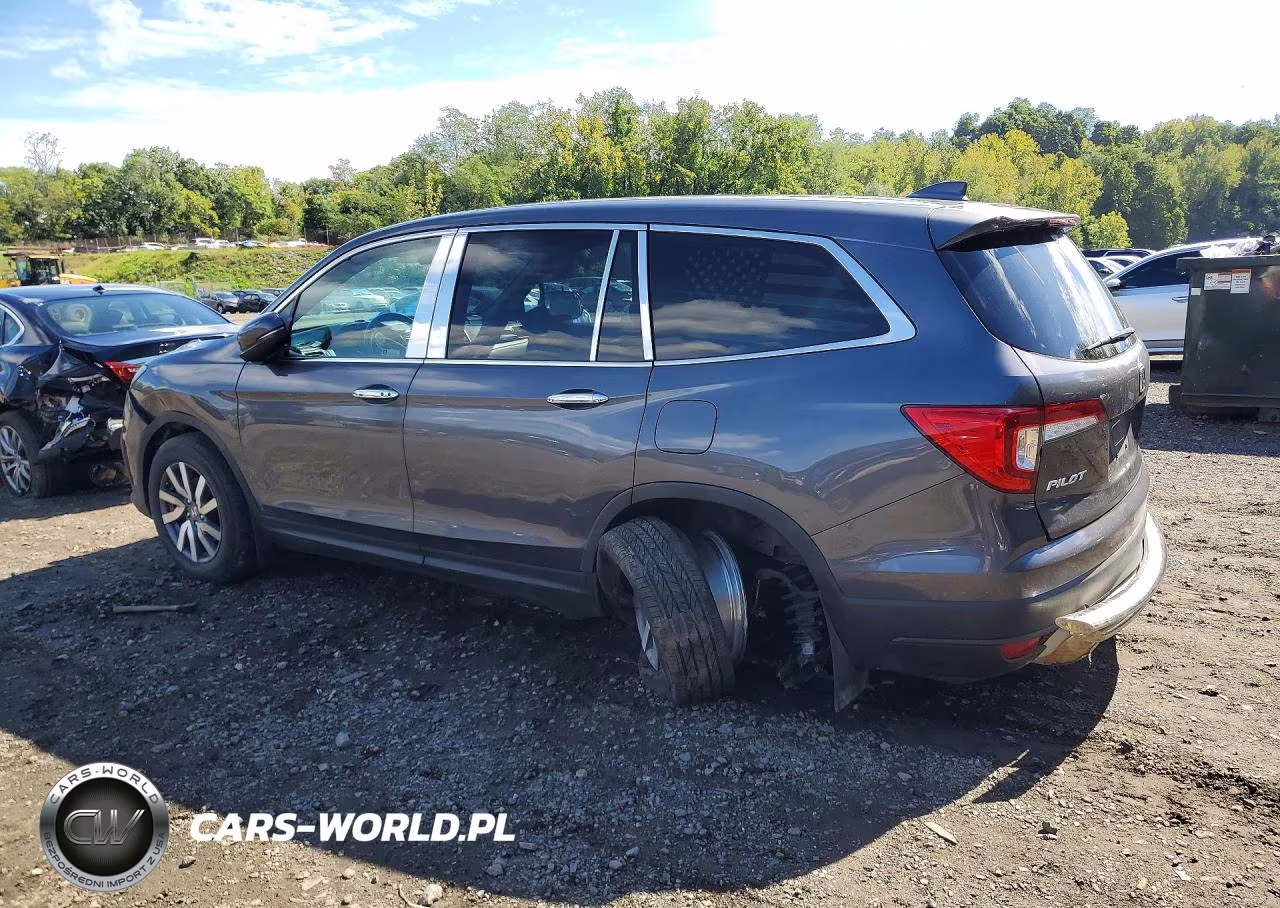 2019 Honda Pilot Ex VIN:5FNYF6H39KB074329 - 2