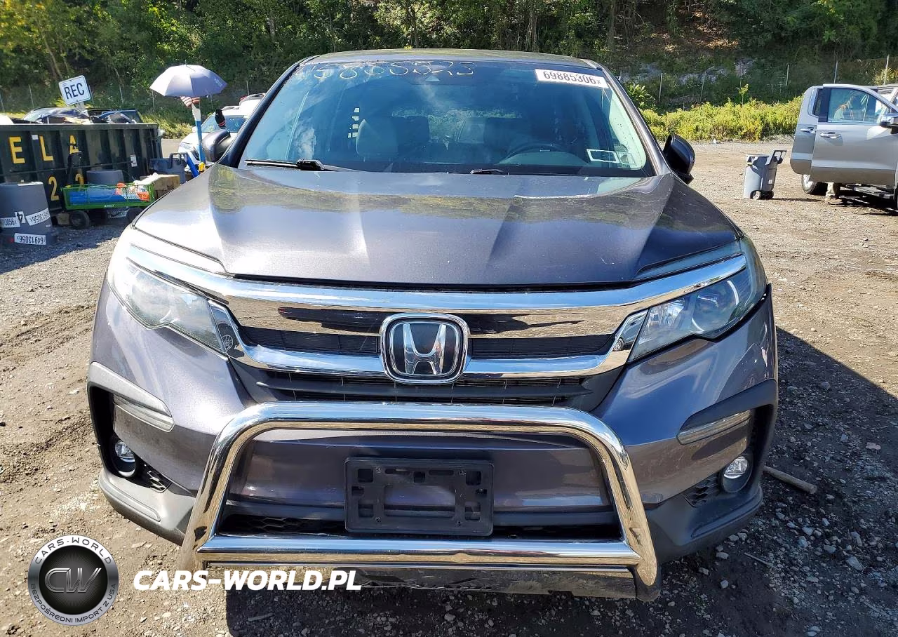 2019 Honda Pilot Ex VIN:5FNYF6H39KB074329 - 5