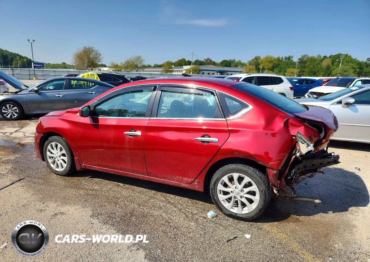 2019 Nissan Sentra Sv VIN:3N1AB7AP5KY328173 - 2