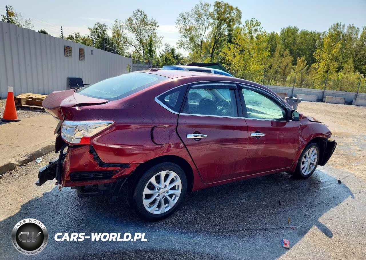2019 Nissan Sentra Sv VIN:3N1AB7AP5KY328173 - 3