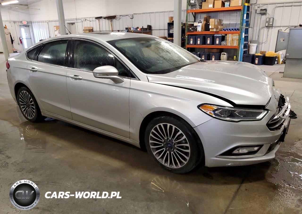 2017 Ford Fusion Se VIN:3FA6P0T90HR127137 - 4