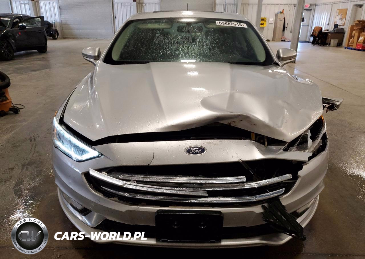 2017 Ford Fusion Se VIN:3FA6P0T90HR127137 - 5