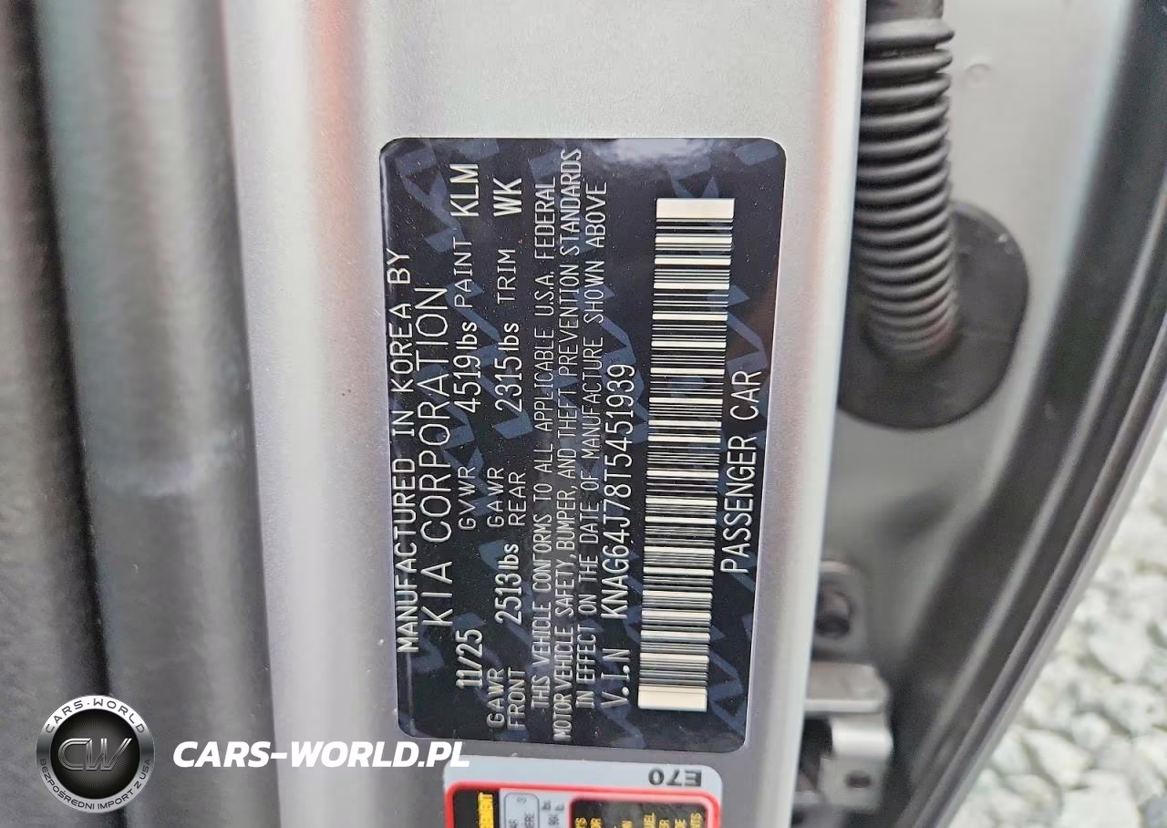 2026 Kia K5 Gt Line VIN:KNAG64J78T5451939 - 12