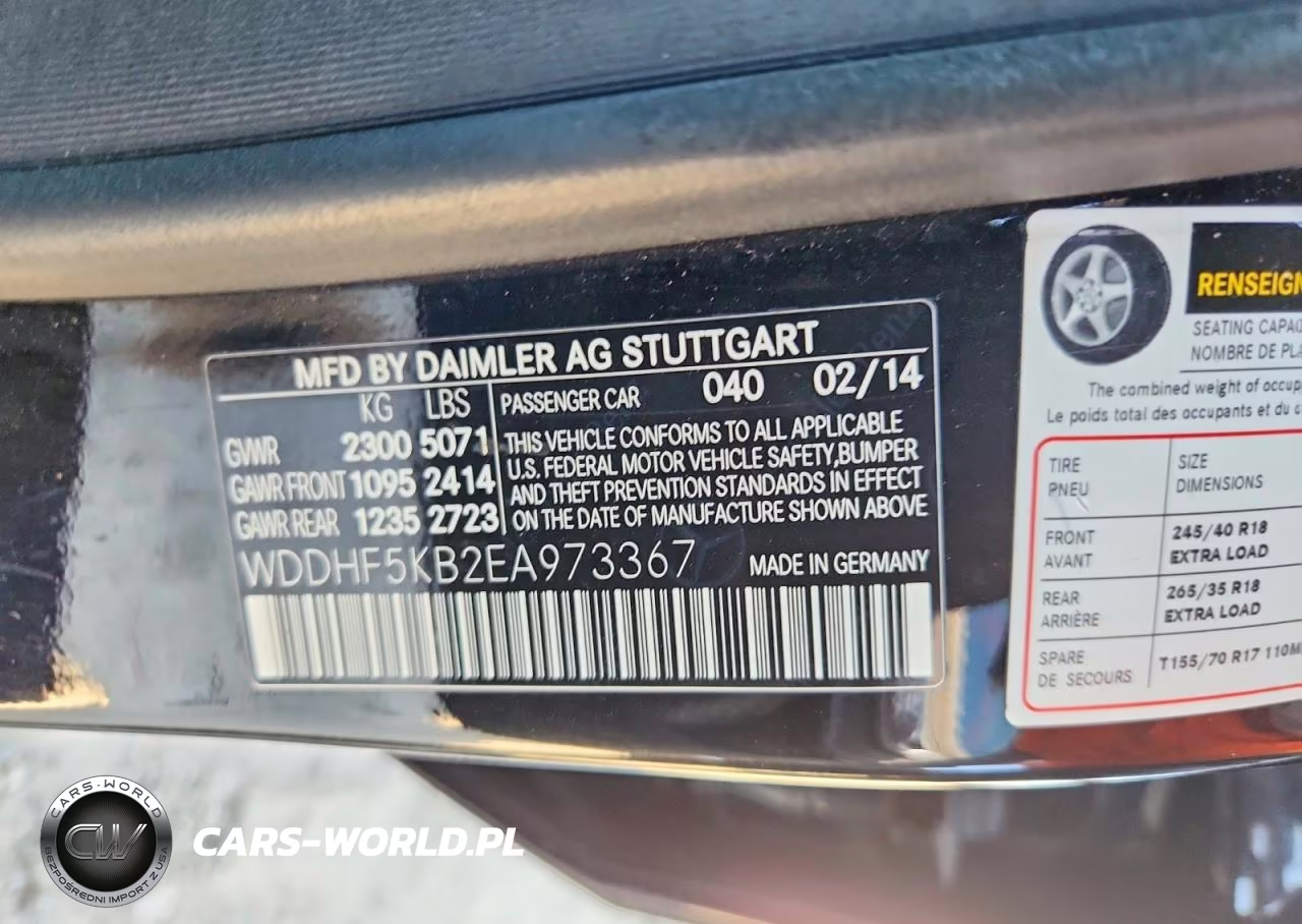 2014 Mercedes-Benz E 350 VIN:WDDHF5KB2EA973367 - 12