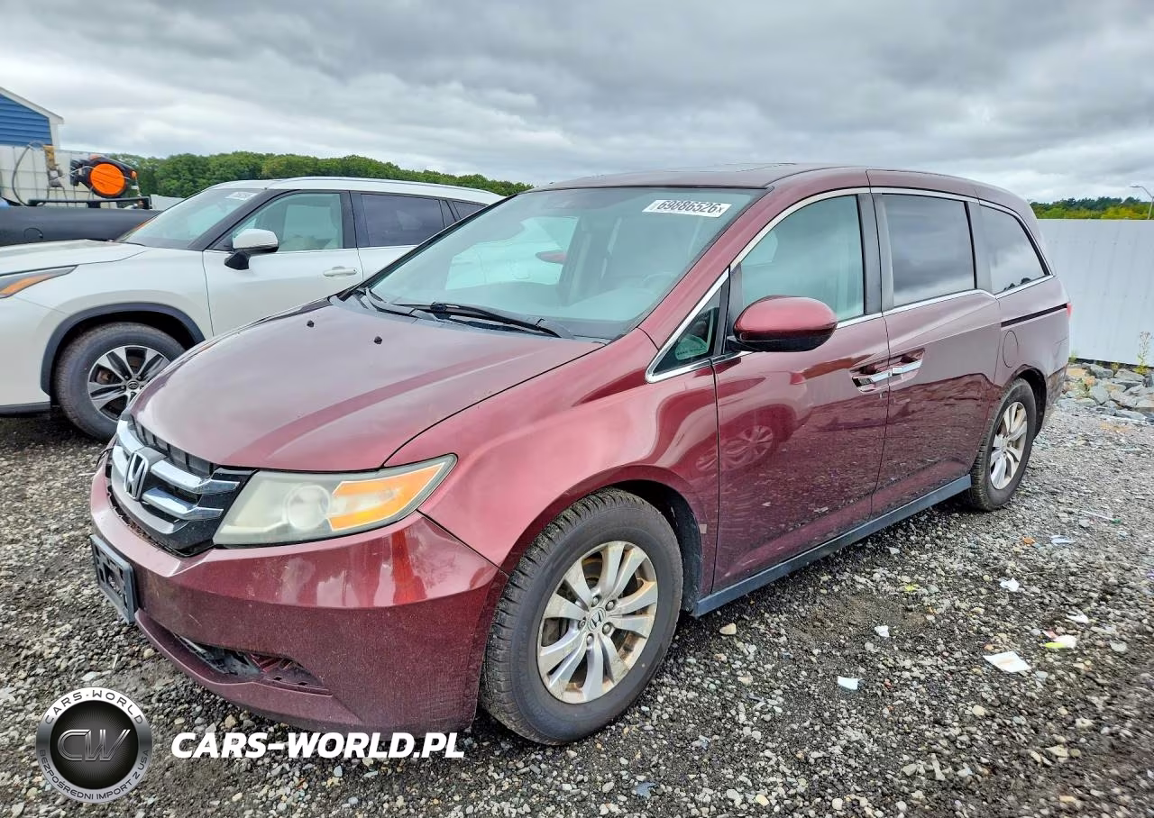 2016 Honda Odyssey Exl VIN:5FNRL5H61GB066864 - 1