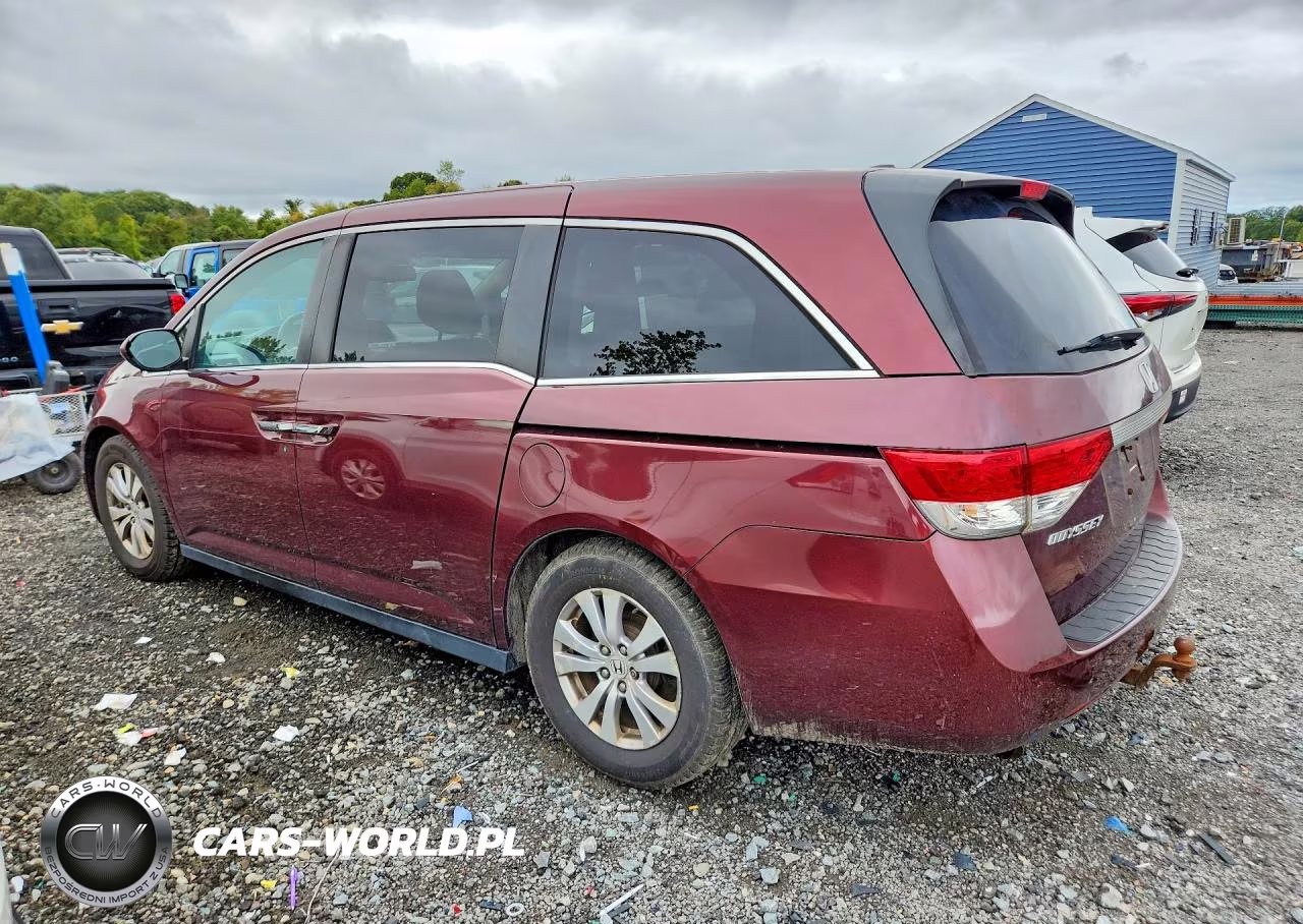 2016 Honda Odyssey Exl VIN:5FNRL5H61GB066864 - 2