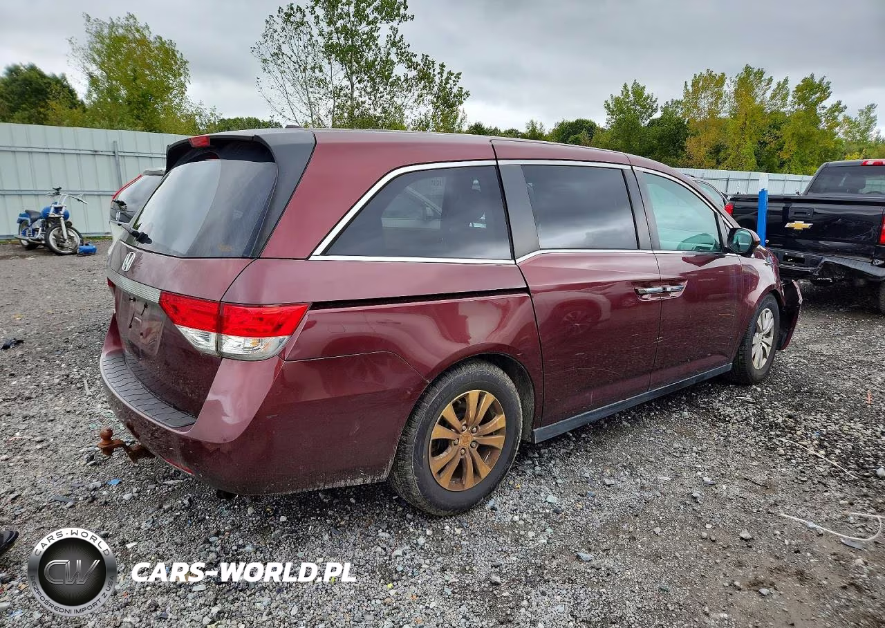 2016 Honda Odyssey Exl VIN:5FNRL5H61GB066864 - 3