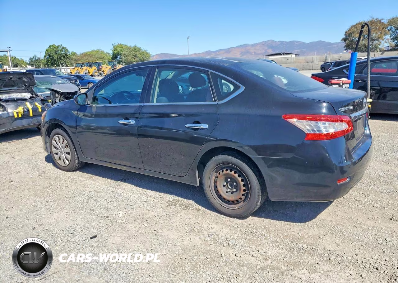2014 Nissan Sentra Sv VIN:1N4AB7AP2EN850456 - 2