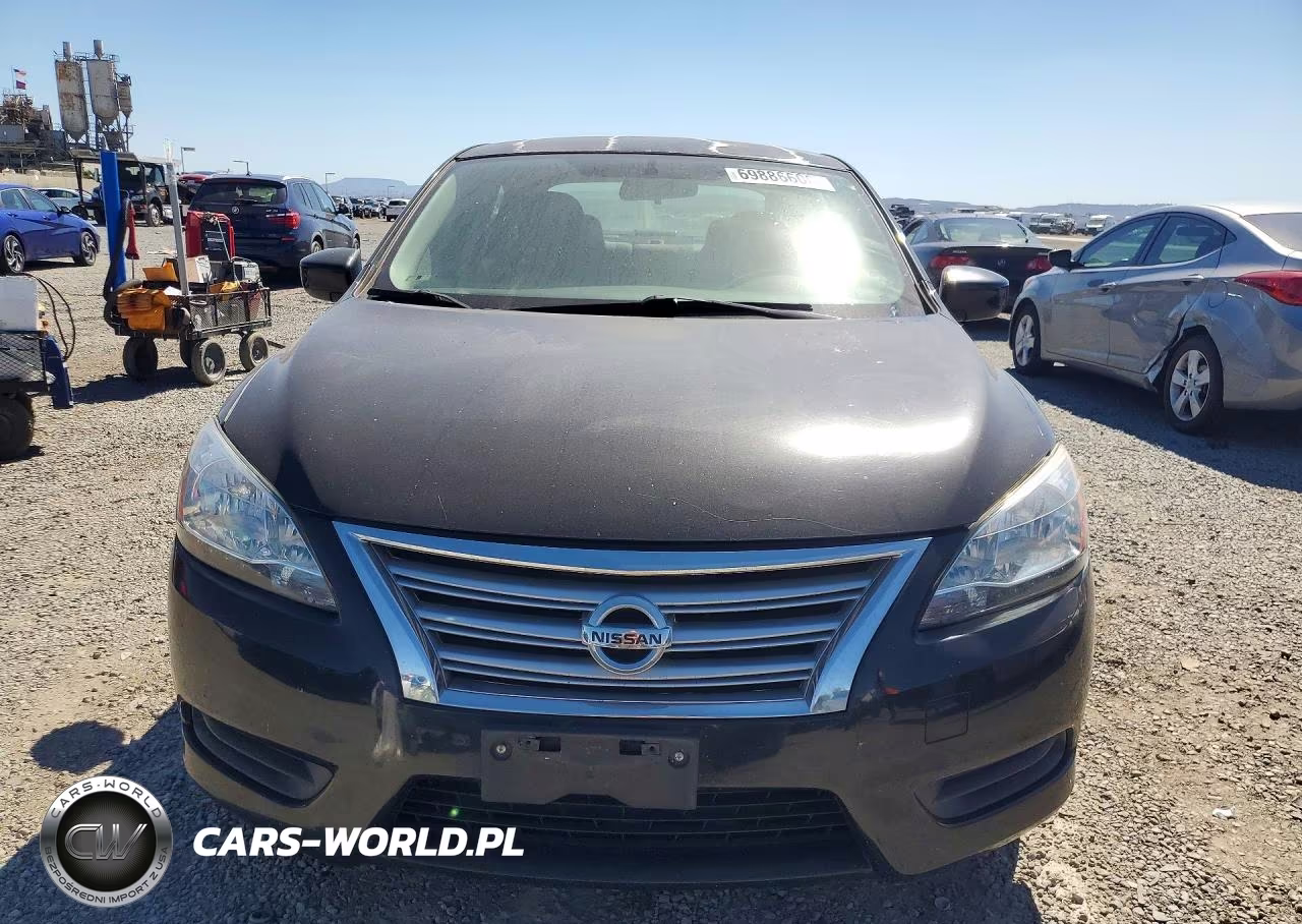 2014 Nissan Sentra Sv VIN:1N4AB7AP2EN850456 - 5