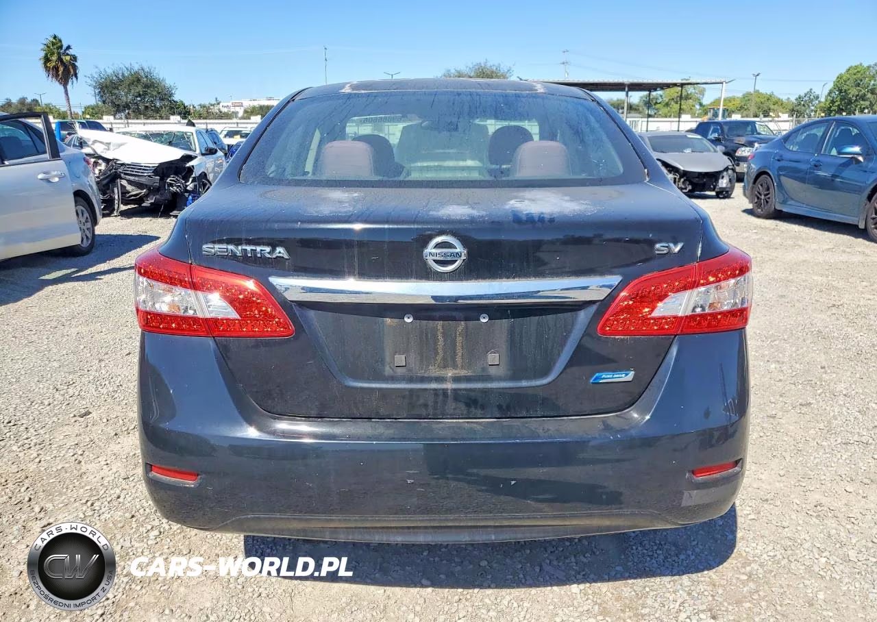 2014 Nissan Sentra Sv VIN:1N4AB7AP2EN850456 - 6