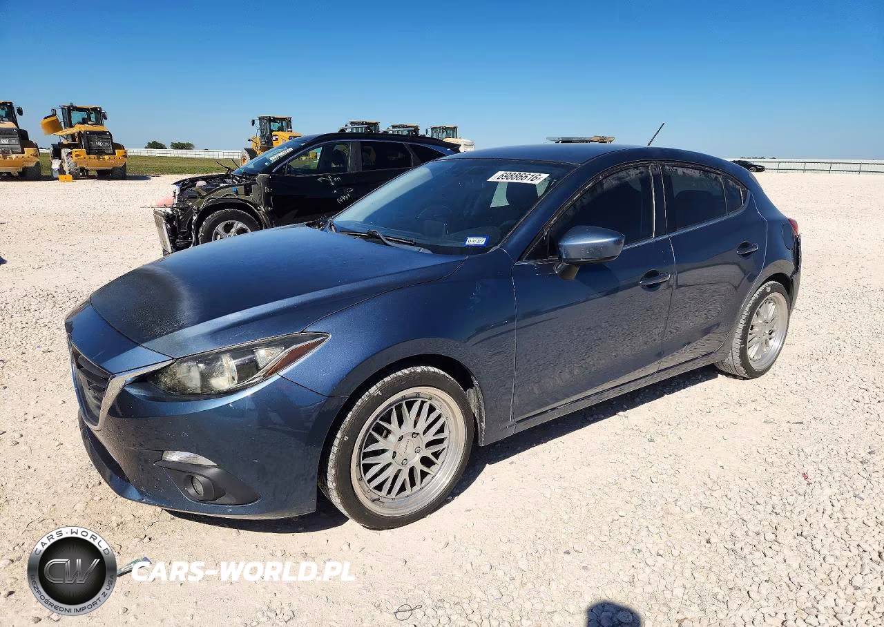 2015 Mazda 3 Touring VIN:JM1BM1L72F1243498 - 1