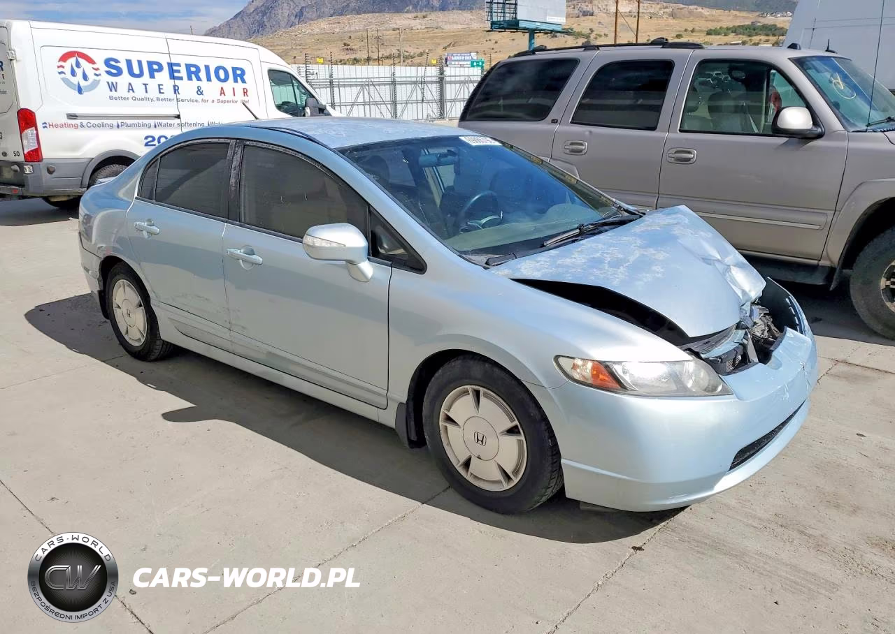 2008 Honda Civic Hybrid VIN:JHMFA36238S000719 - 4