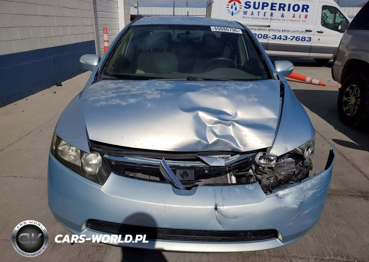 2008 Honda Civic Hybrid VIN:JHMFA36238S000719 - 5