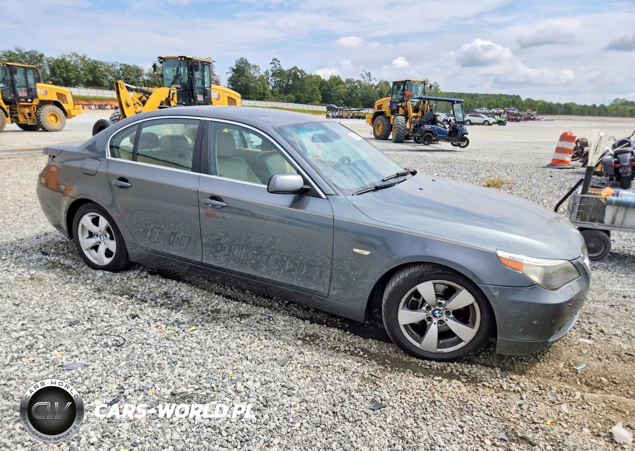2007 BMW 530 I VIN:WBANE73577CM45073 - 4