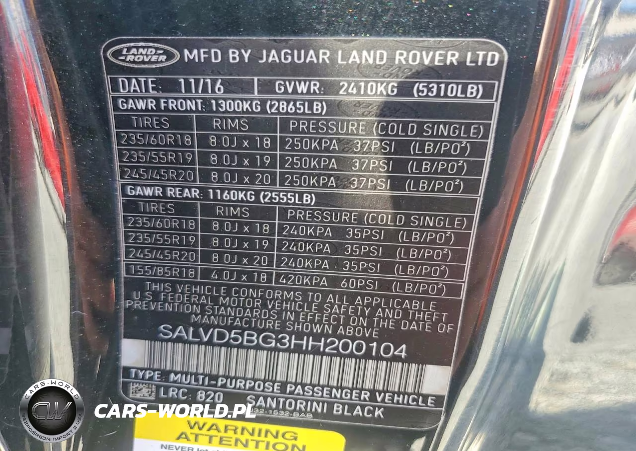 2017 Land Rover Range Rover Evoque Hse Dynamic VIN:SALVD5BG3HH200104 - 12