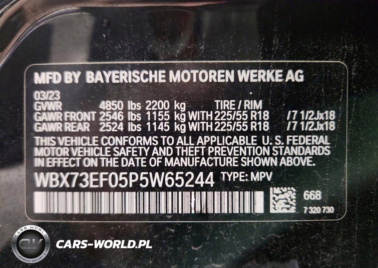 2023 BMW X1 xDrive28I VIN:WBX73EF05P5W65244 - 13