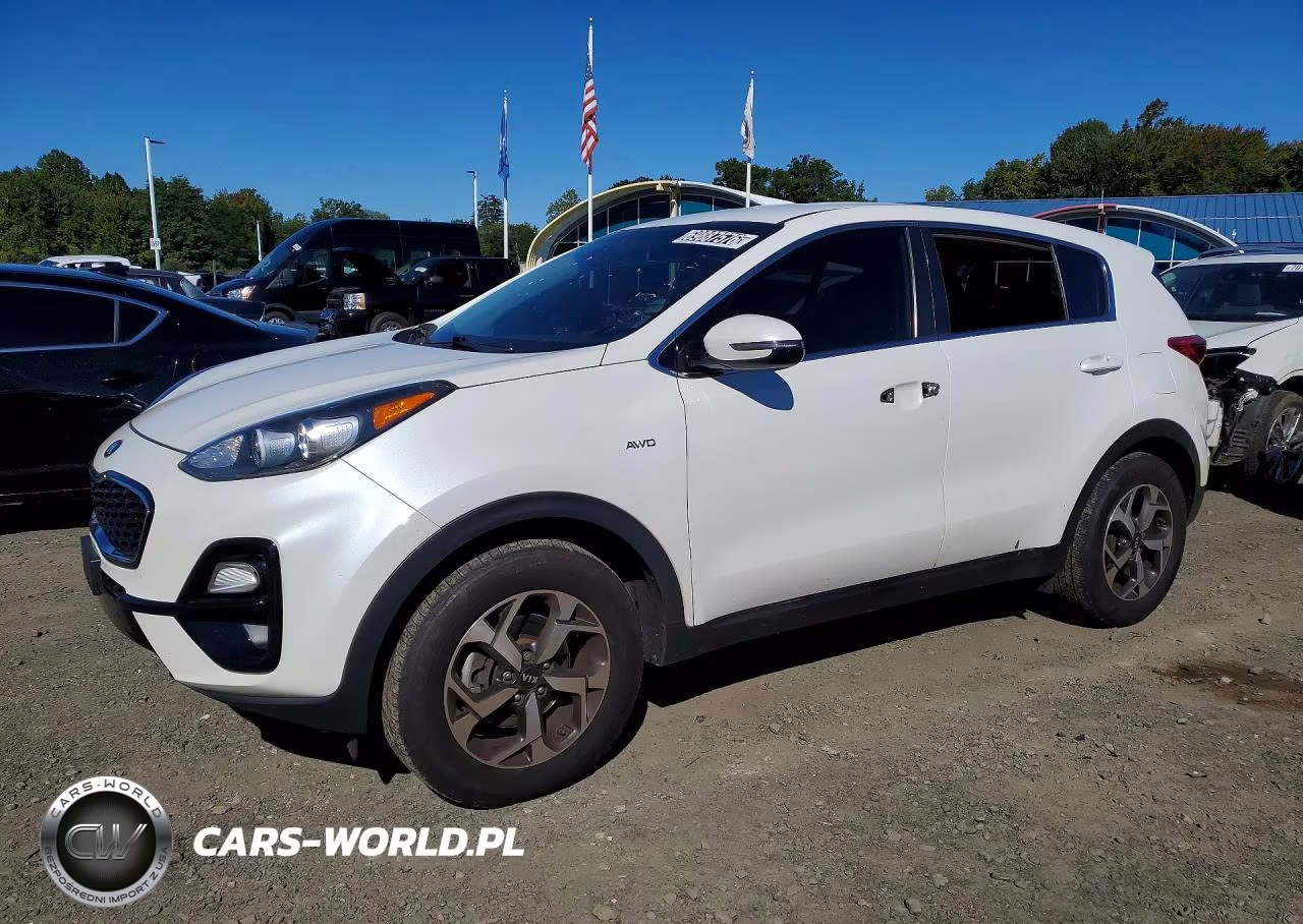 2021 Kia Sportage Lx VIN:KNDPMCAC2M7916107 - 1