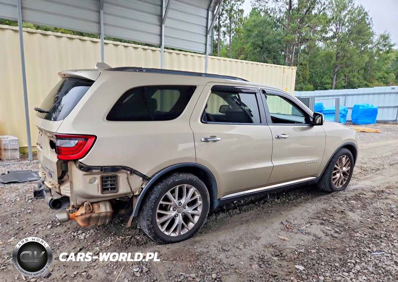 2014 Dodge Durango Citadel VIN:1C4RDHEG7EC490748 - 3