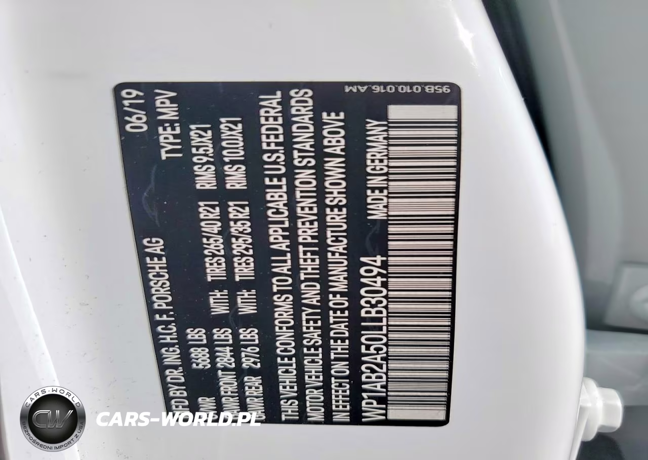 2020 Porsche Macan S VIN:WP1AB2A50LLB30494 - 13