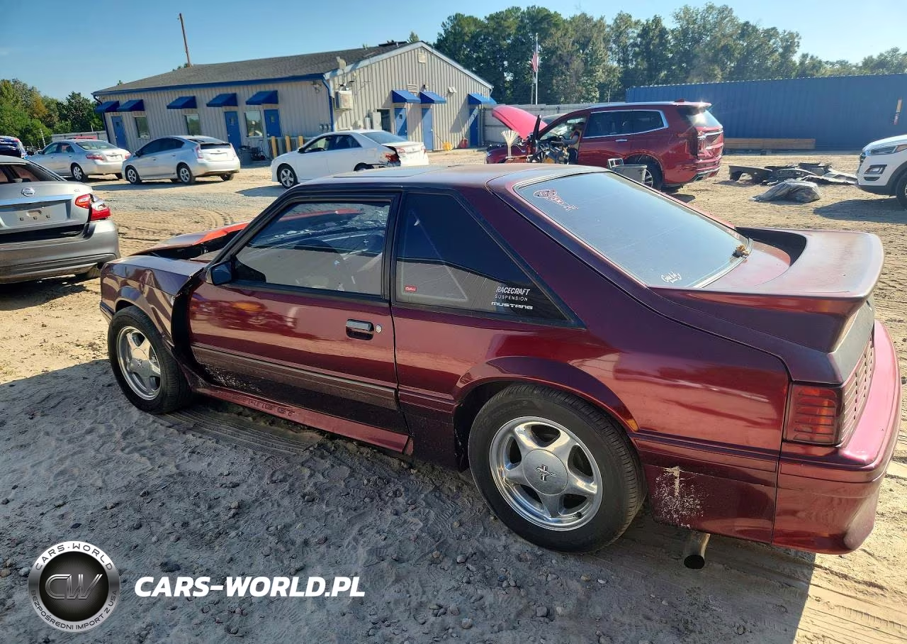 1992 Ford Mustang Gt VIN:1FACP42E6NF147846 - 2