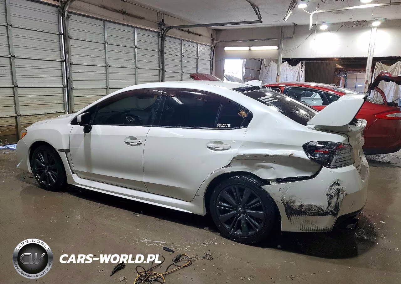 2017 Subaru Wrx VIN:JF1VA1B61H9814259 - 2