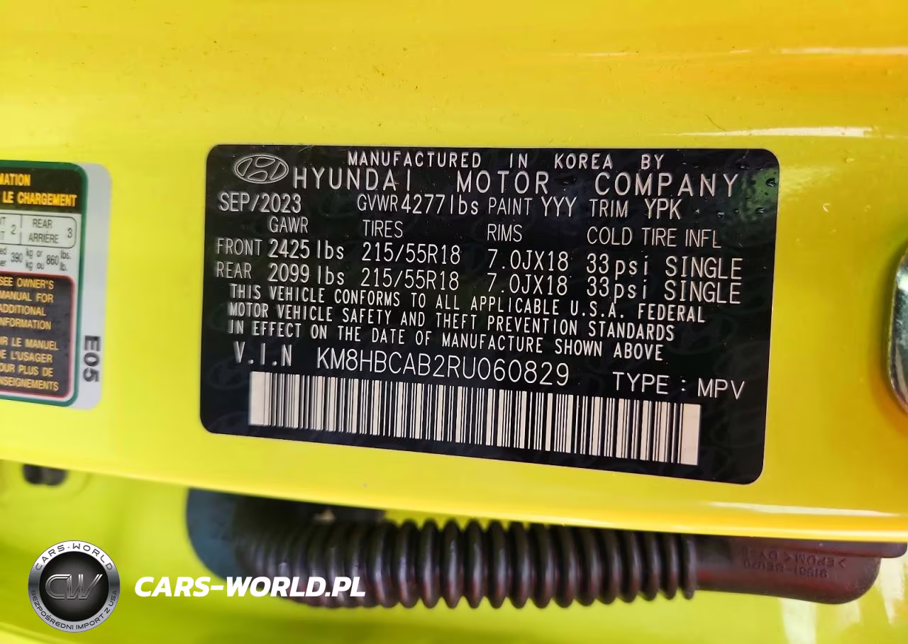 2024 Hyundai Kona Sel VIN:KM8HBCAB2RU060829 - 14