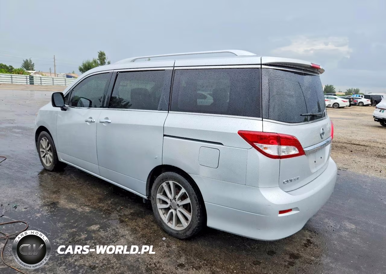 2016 Nissan Quest 3.5 Sv VIN:JN8AE2KP7G9151620 - 2