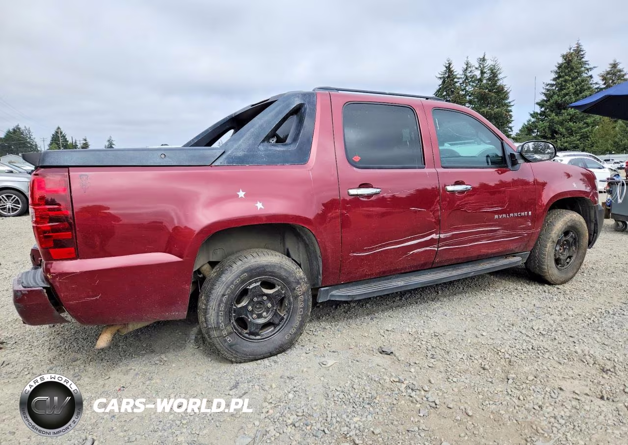 2008 Chevrolet Avalanche K1500 VIN:3GNFK12348G201805 - 3