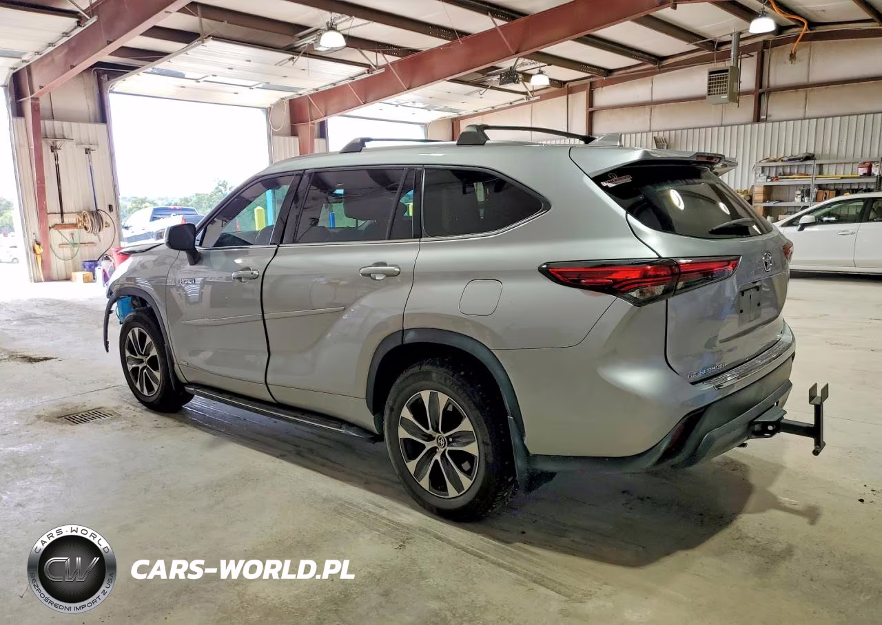 2020 Toyota Highlander Hybrid Xle VIN:5TDHBRCH5LS503124 - 2