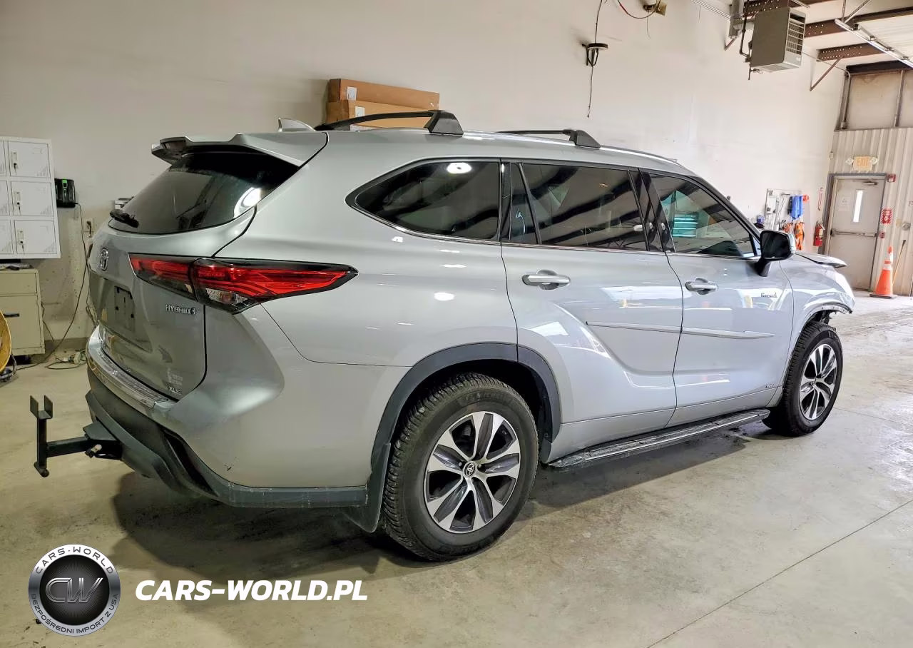 2020 Toyota Highlander Hybrid Xle VIN:5TDHBRCH5LS503124 - 3
