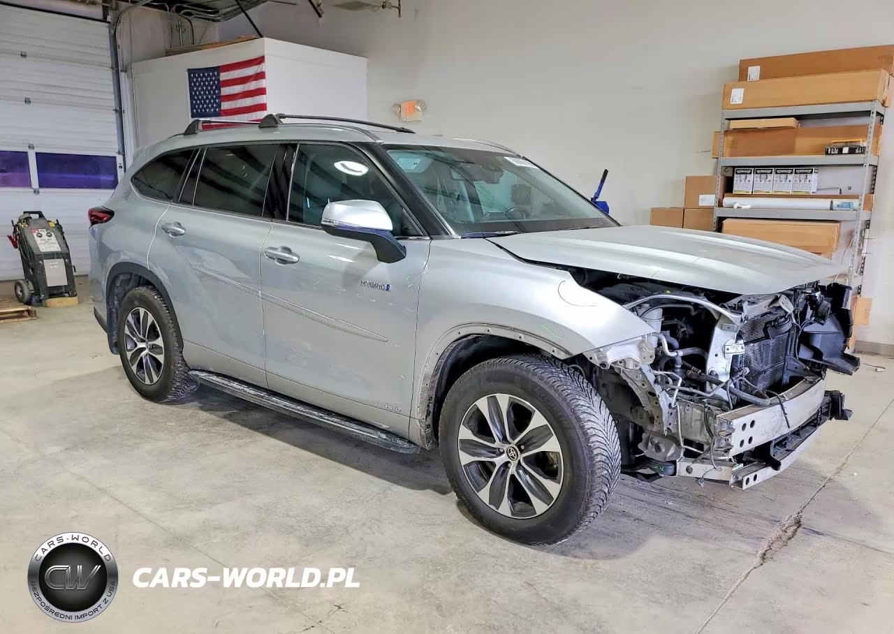2020 Toyota Highlander Hybrid Xle VIN:5TDHBRCH5LS503124 - 4