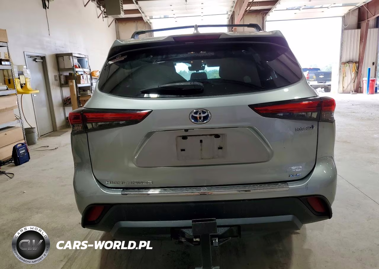 2020 Toyota Highlander Hybrid Xle VIN:5TDHBRCH5LS503124 - 6