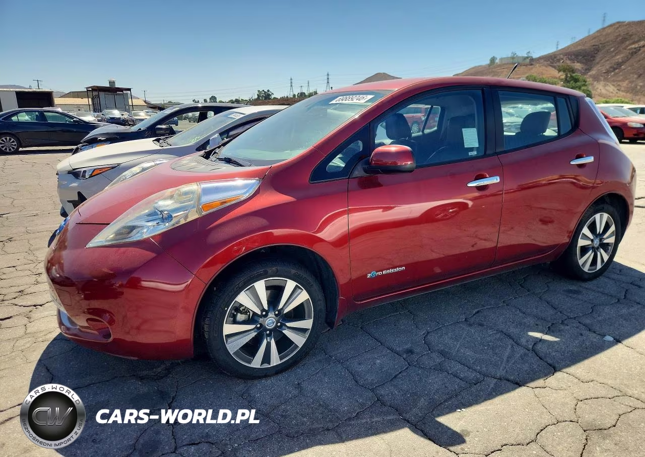 2014 Nissan Leaf Sl VIN:1N4AZ0CP4EC336300 - 1