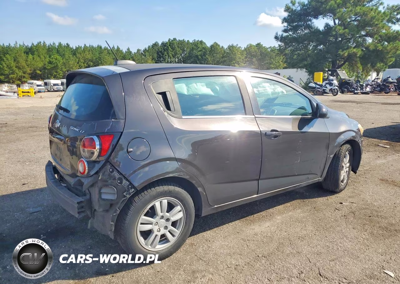 2015 Chevrolet Sonic Lt VIN:1G1JC6SG5F4101800 - 3