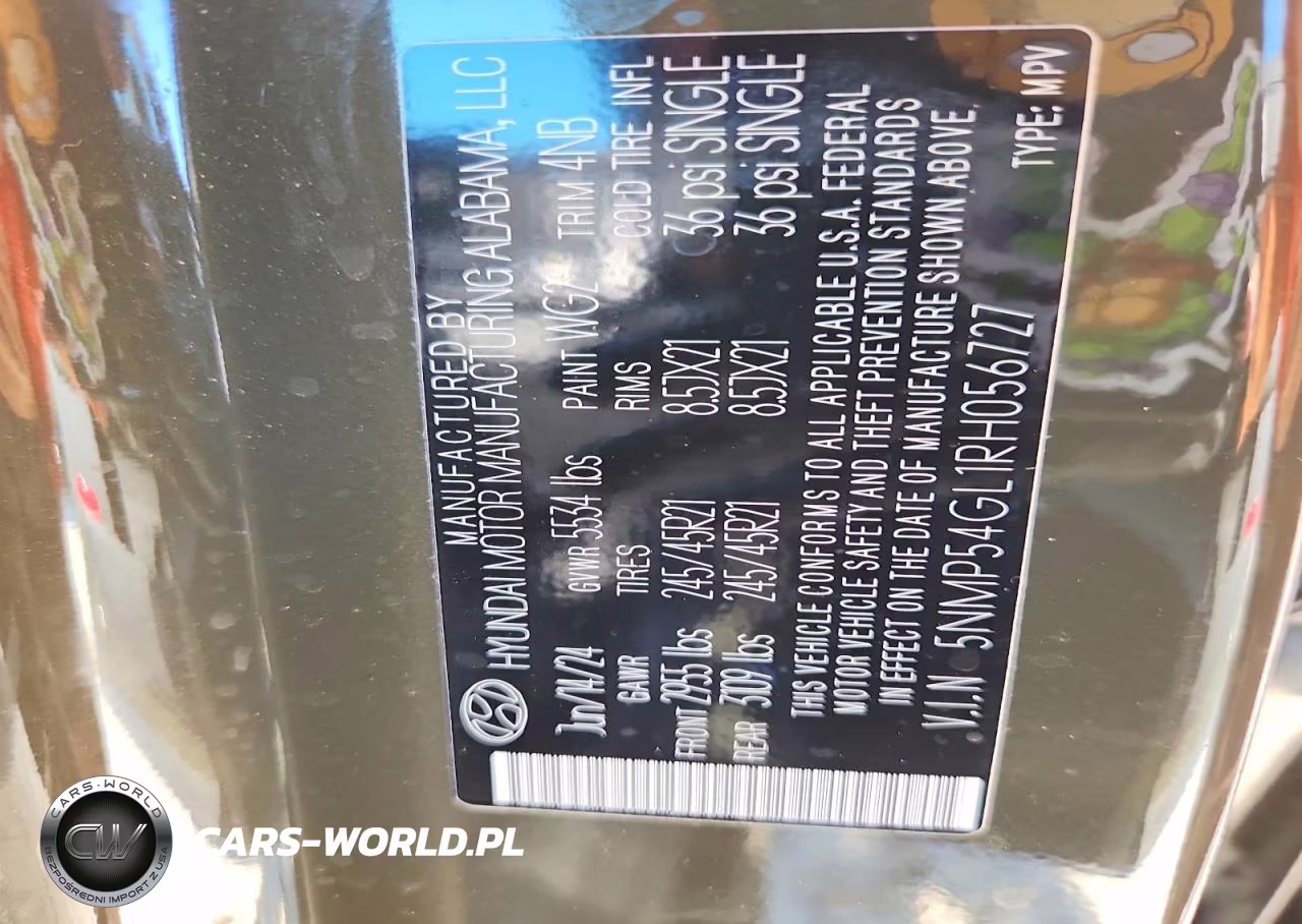 2024 Hyundai Santa Fe Calligraphy VIN:5NMP54GL1RH056727 - 13