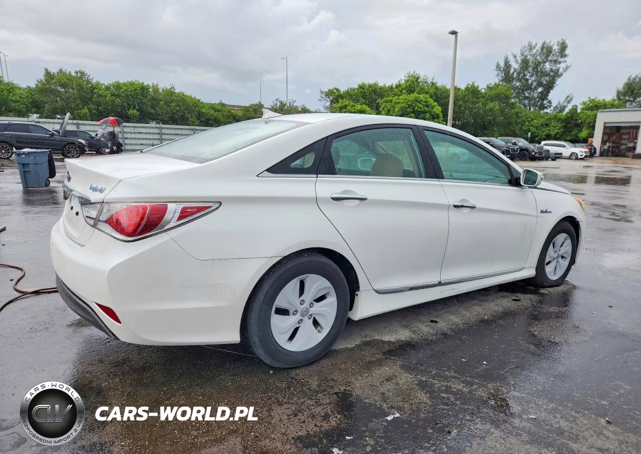 2015 Hyundai Sonata Hybrid Base VIN:KMHEC4A40FA135161 - 3