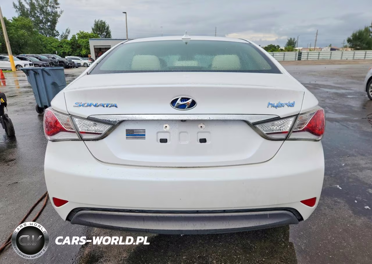 2015 Hyundai Sonata Hybrid Base VIN:KMHEC4A40FA135161 - 6