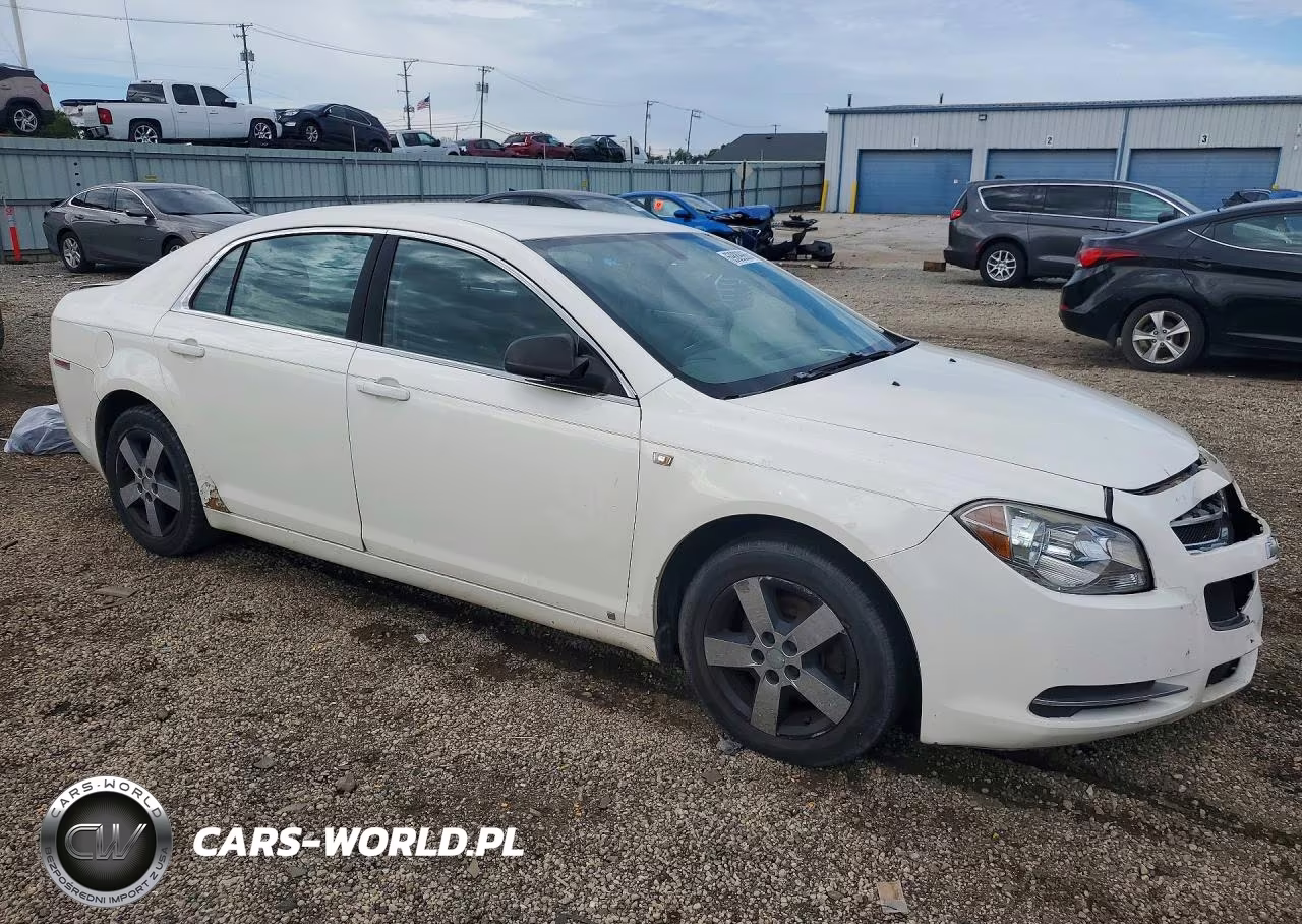 2008 Chevrolet Malibu Ls VIN:1G1ZG57B684218674 - 4