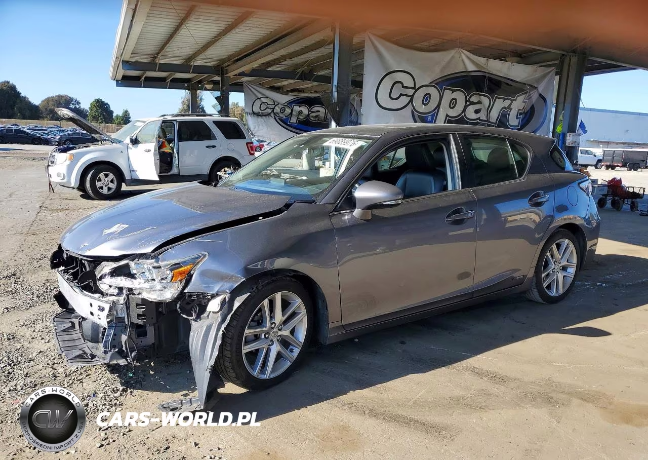 2017 Lexus Ct 200 VIN:JTHKD5BH1H2301775 - 1