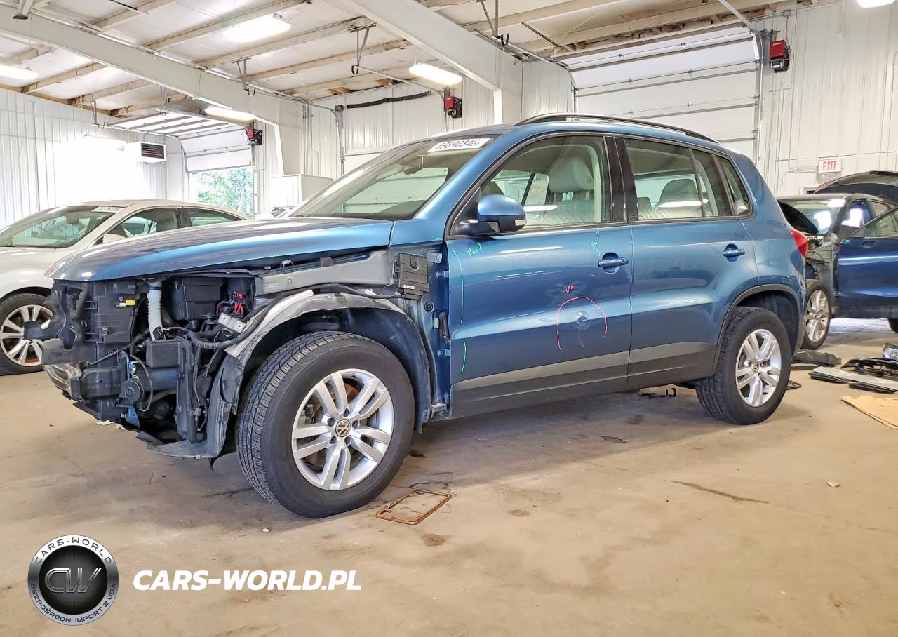 2017 Volkswagen Tiguan S VIN:WVGBV7AX2HK025508 - 1