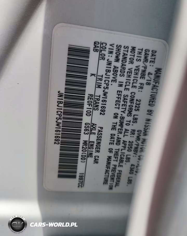 2018 Nissan Rogue Sport Sl VIN:JN1BJ1CP5JW161692 - 14