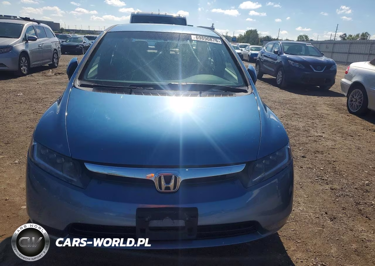 2006 Honda Civic Lx VIN:JHMFA16516S003100 - 5